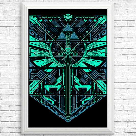 Cyber Z Hero - Posters & Prints