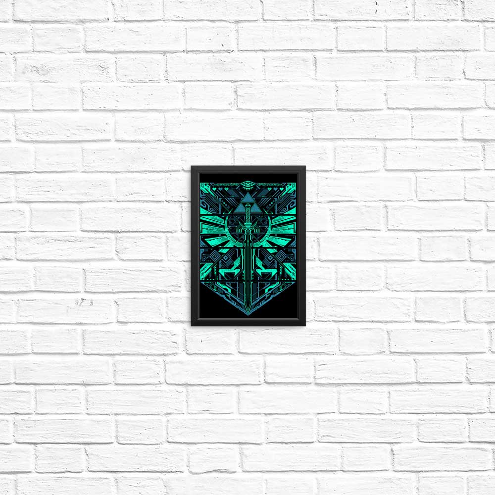 Cyber Z Hero - Posters & Prints