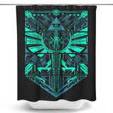 Cyber Z Hero - Shower Curtain