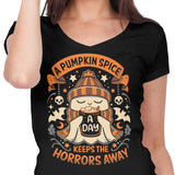 Daily Pumpkin Spice - Women's V-Neck