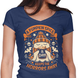 Daily Pumpkin Spice - Women's V-Neck