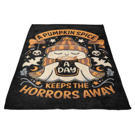 Daily Pumpkin Spice - Fleece Blanket