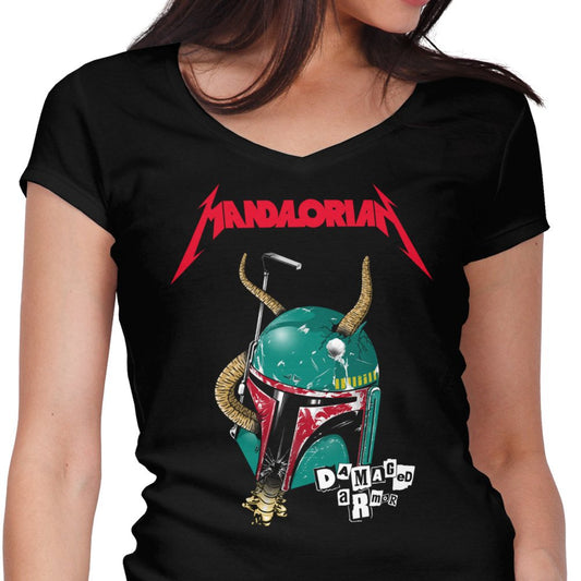 Damaged Armor - Women's V-Neck