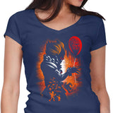 Dancing Clown - Women's V-Neck