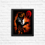 Dancing Clown - Posters & Prints