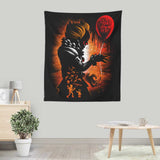 Dancing Clown - Wall Tapestry