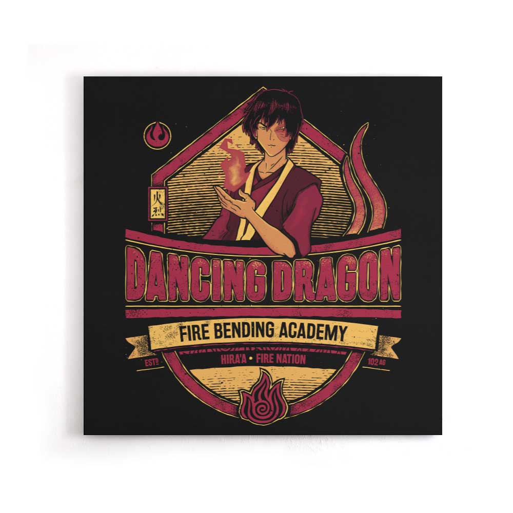 Dancing Dragon - Canvas Print