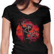 Dancing Flames Orb - Women's V-Neck