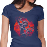Dancing Flames Orb - Women's V-Neck
