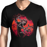 Dancing Flames Orb - Men's V-Neck