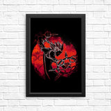 Dancing Flames Orb - Posters & Prints