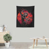 Dancing Flames Orb - Wall Tapestry