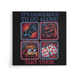 Danger in the Dungeon - Canvas Print