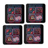 Danger in the Dungeon - Coasters