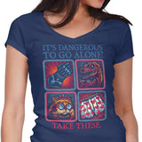 Danger in the Dungeon - Women's V-Neck