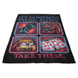 Danger in the Dungeon - Fleece Blanket