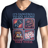 Danger in the Dungeon - Men's V-Neck