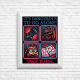 Danger in the Dungeon - Posters & Prints