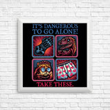 Danger in the Dungeon - Posters & Prints