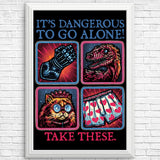 Danger in the Dungeon - Posters & Prints
