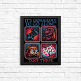 Danger in the Dungeon - Posters & Prints
