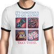 Danger in the Dungeon - Ringer T-Shirt