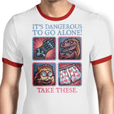 Danger in the Dungeon - Ringer T-Shirt