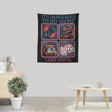 Danger in the Dungeon - Wall Tapestry