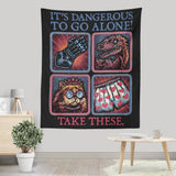 Danger in the Dungeon - Wall Tapestry