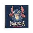 Dangerous When Hungry - Canvas Print