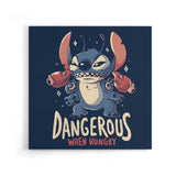 Dangerous When Hungry - Canvas Print