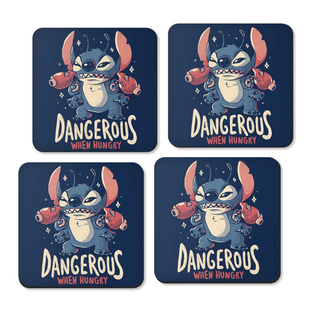Dangerous When Hungry - Coasters