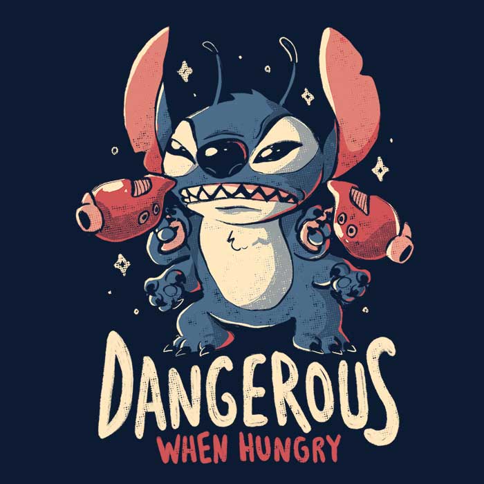 Dangerous When Hungry - Canvas Print