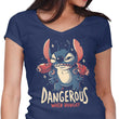 Dangerous When Hungry - Women's V-Neck