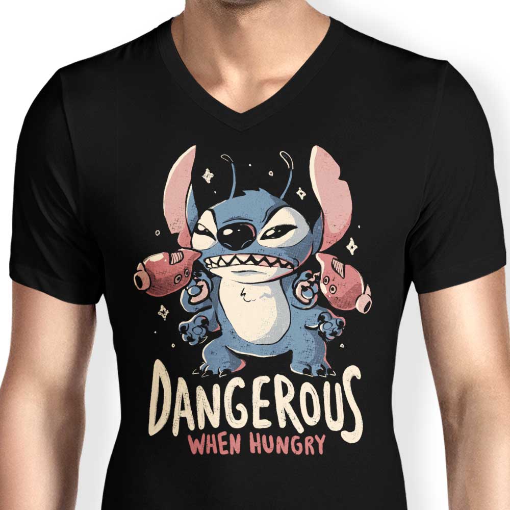 Dangerous When Hungry - Men's V-Neck