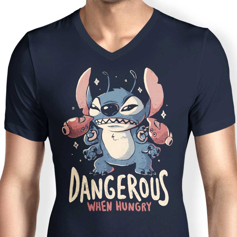 Dangerous When Hungry - Men's V-Neck