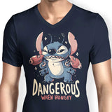 Dangerous When Hungry - Men's V-Neck