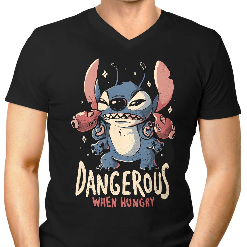 Dangerous When Hungry - Men's V-Neck