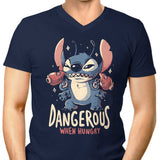 Dangerous When Hungry - Men's V-Neck