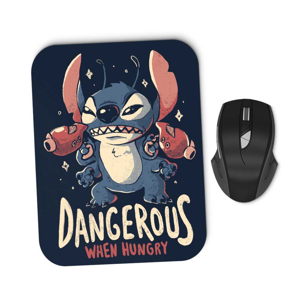 Dangerous When Hungry - Mousepad