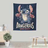 Dangerous When Hungry - Wall Tapestry
