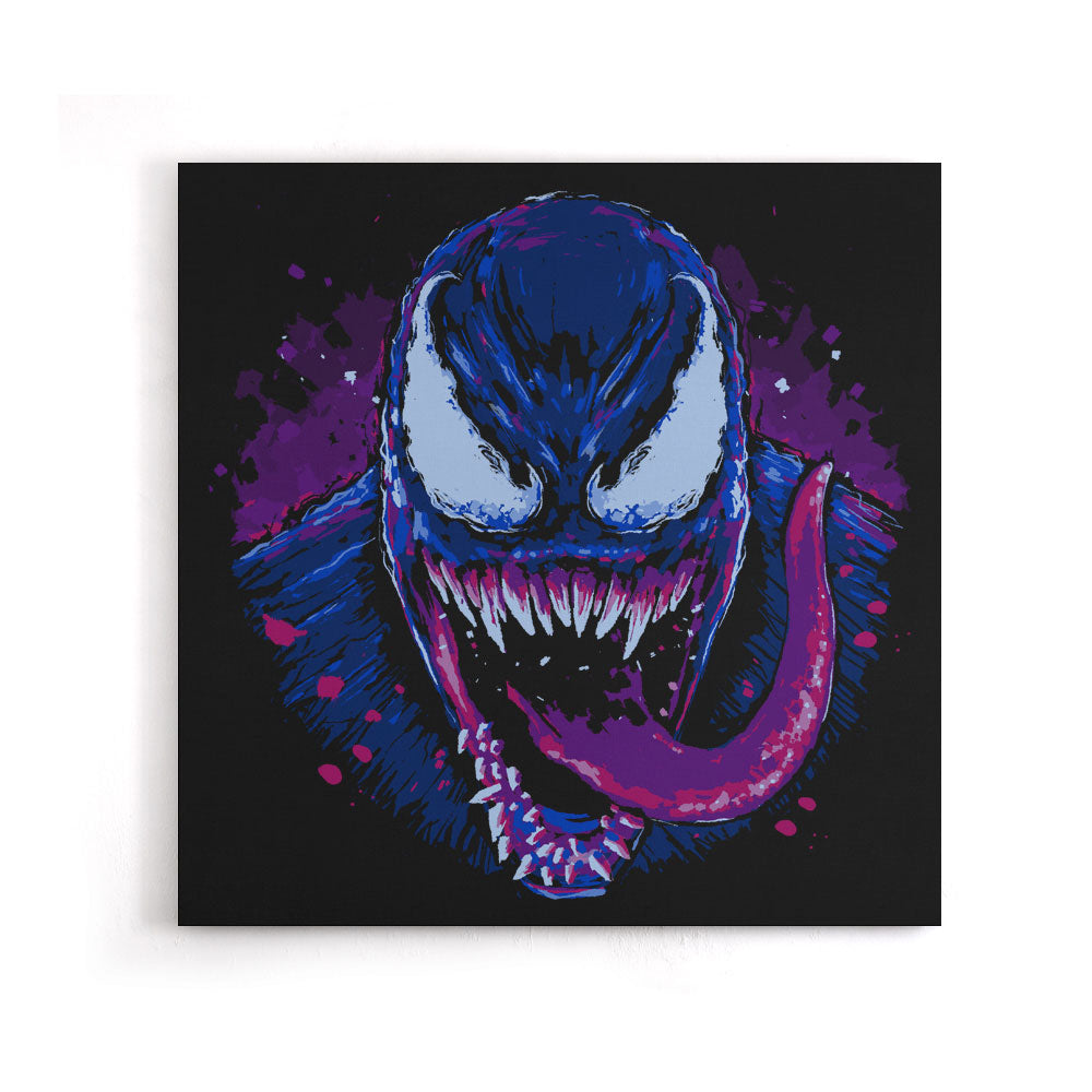 Dark Alien - Canvas Print