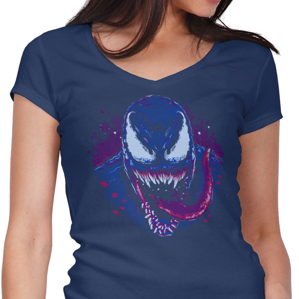 Dark Alien - Women's V-Neck