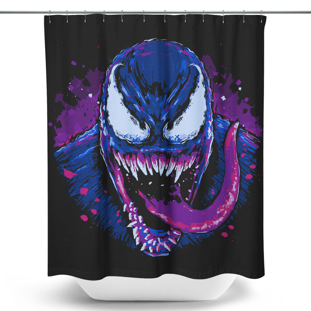 Dark Alien - Shower Curtain