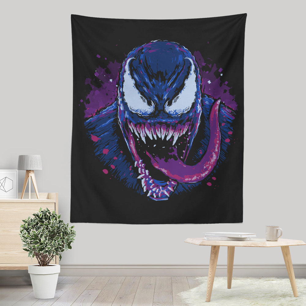 Dark Alien - Wall Tapestry