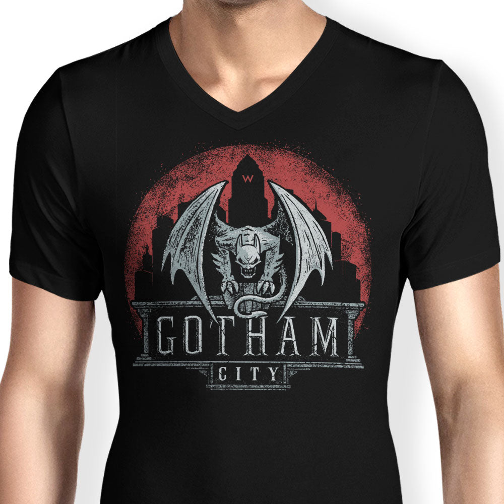 Dark Gargoyle - Men's V-Neck