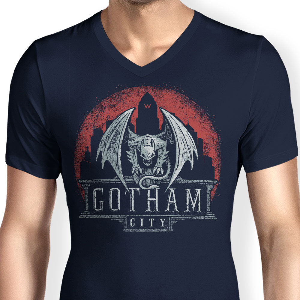 Dark Gargoyle - Men's V-Neck