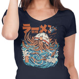 Dark Great Ramen (Alt) - Women's V-Neck