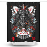 Dark Lord Samurai - Shower Curtain