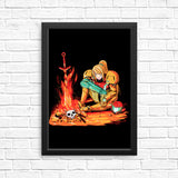 Dark Samus - Posters & Prints